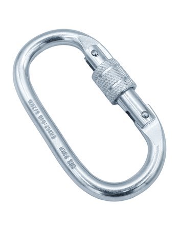 Mosquetón con Cierre de Rosca de Acero EN362 - 23KN 2