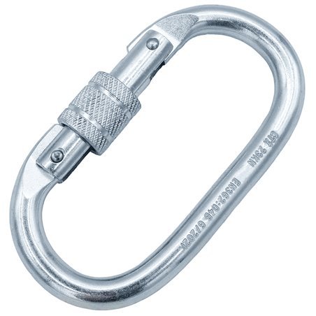 Mosquetón con Cierre de Rosca de Acero EN362 - 23KN