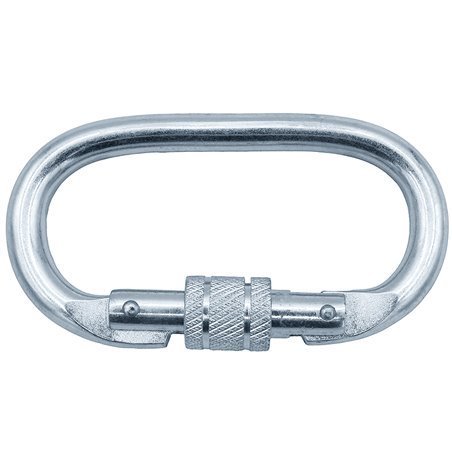 Mosquetón con Cierre de Rosca de Acero EN362 - 23KN